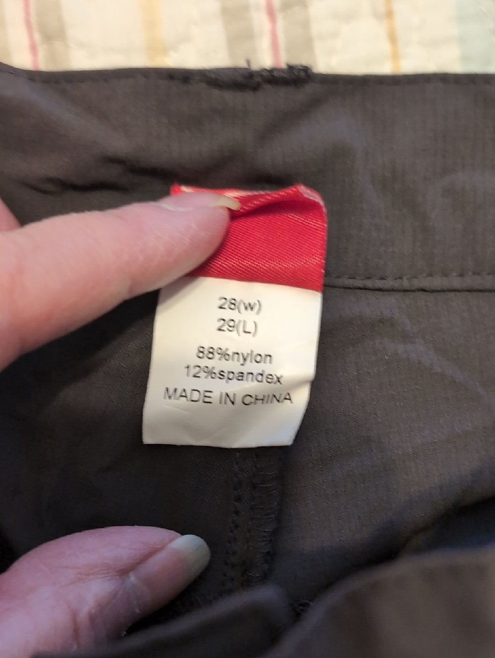 🌼Convertible Cargo Pants - Dark Gray - Picture 3 of 9